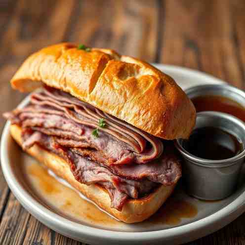 French Dip Sandwich - Classic Beef & Au Jus